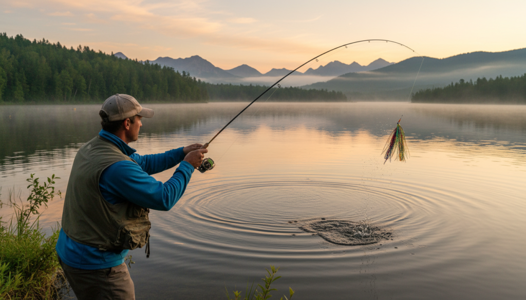 Wurftechnik Streamerfischen Wurftechnik Streamerfischen
